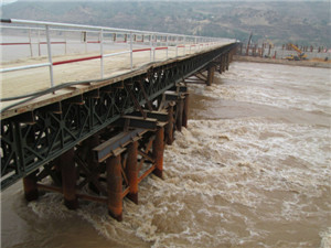 钢管桩浅入土钢便桥-延延高速跨黄河