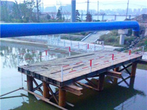 制式桥面板-徐州西三环快速路跨市内景观河